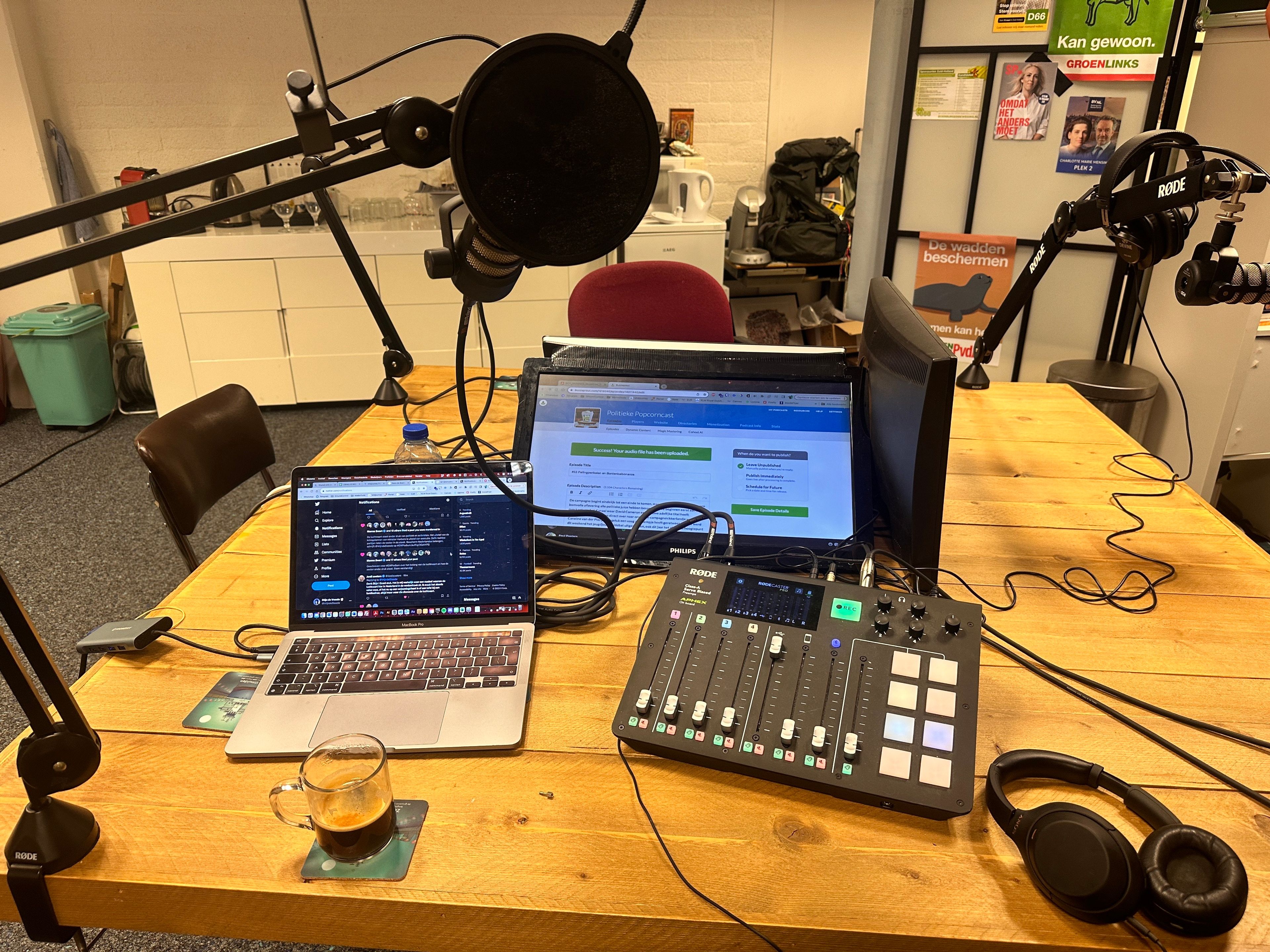 Podcaststudio Leiden